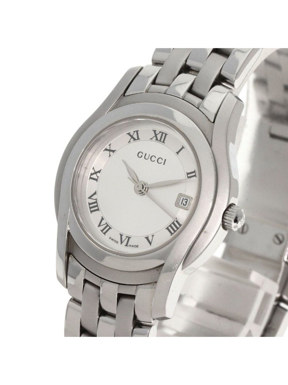 Gucci Round Face Watch SS - Picture 3 of 15